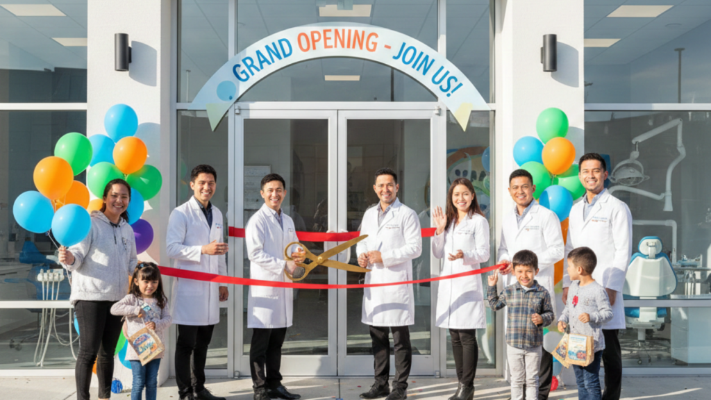 dental office grand opening ideas